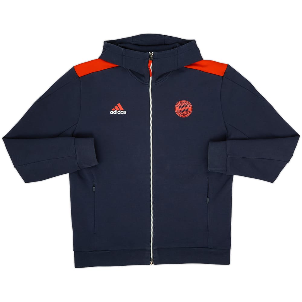 2021-22 Bayern Munich adidas Hooded Track Jacket - 7/10 - (L)