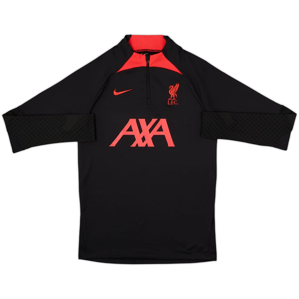 2022-23 Liverpool Nike 1/4 Zip Training Top - 8/10 - (S)