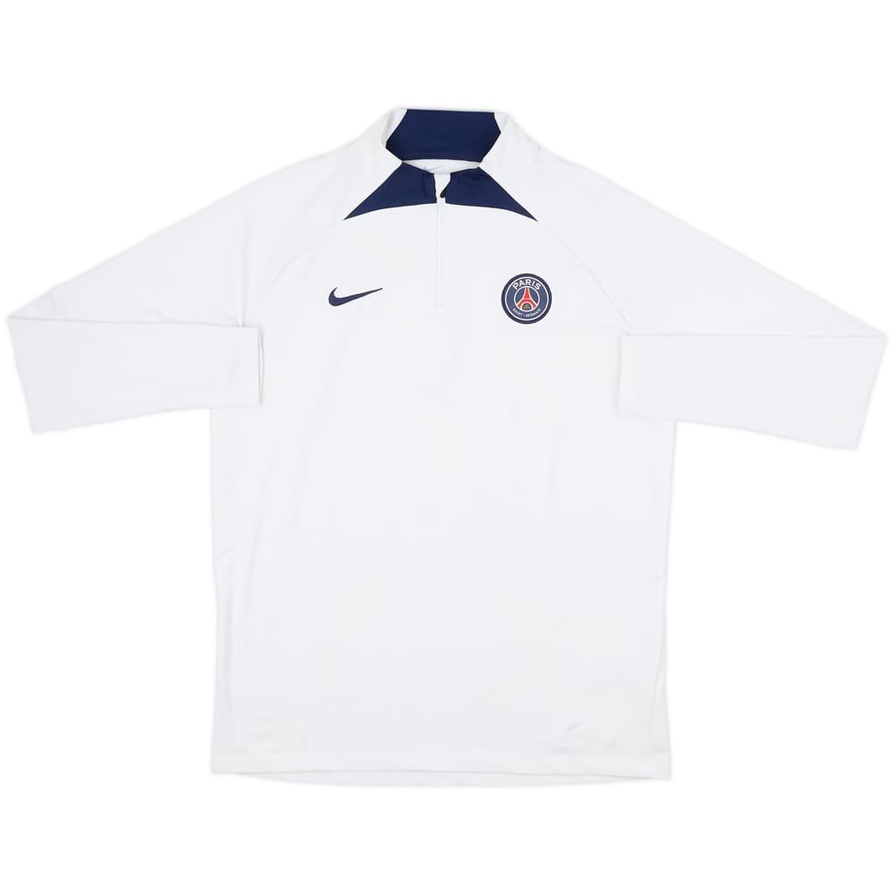 2022-23 Paris Saint-Germain Nike 1/4 Zip Drill Top - 7/10 - (L)
