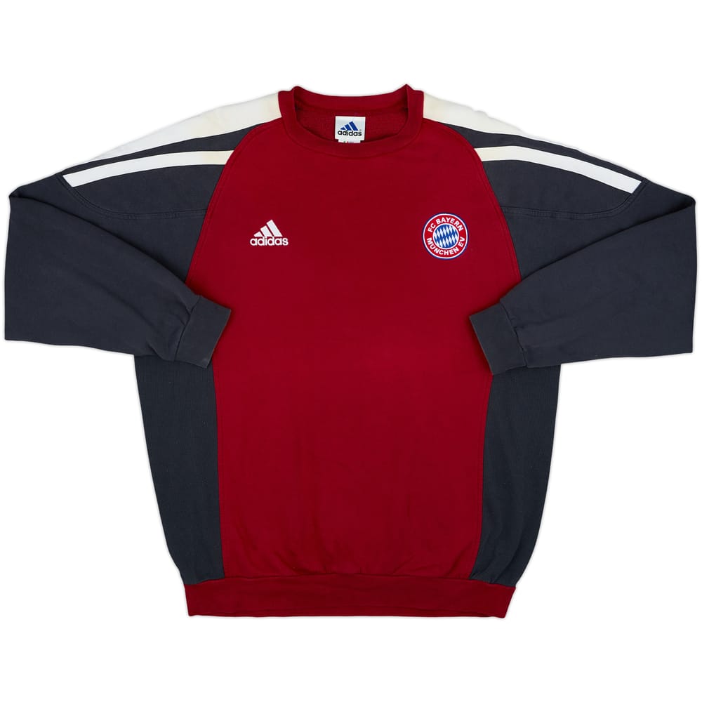 2001-02 Bayern Munich adidas Sweat Top - 8/10 - (XL/XXL)