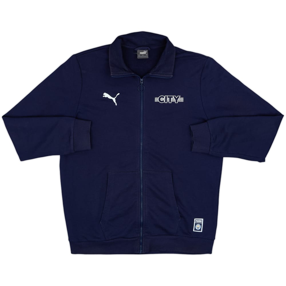 2021-22 Manchester City Puma Track Jacket - 8/10 - (L)