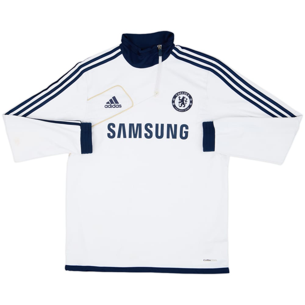 2012-13 Chelsea adidas 1/4 Zip Drill Top - 6/10 - (L/XL)