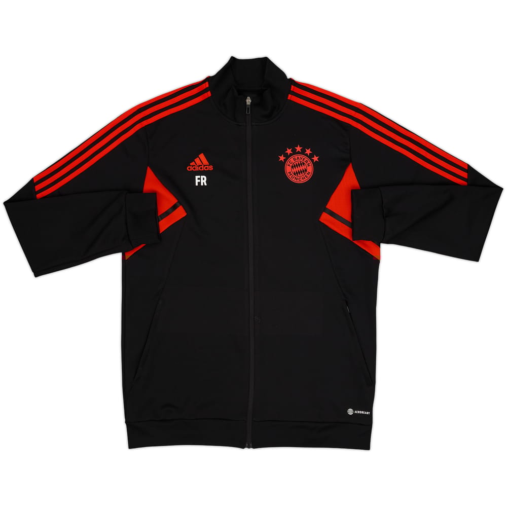 2022-23 Bayern Munich Staff Issue adidas Track Jacket FR - 7/10 - (L)