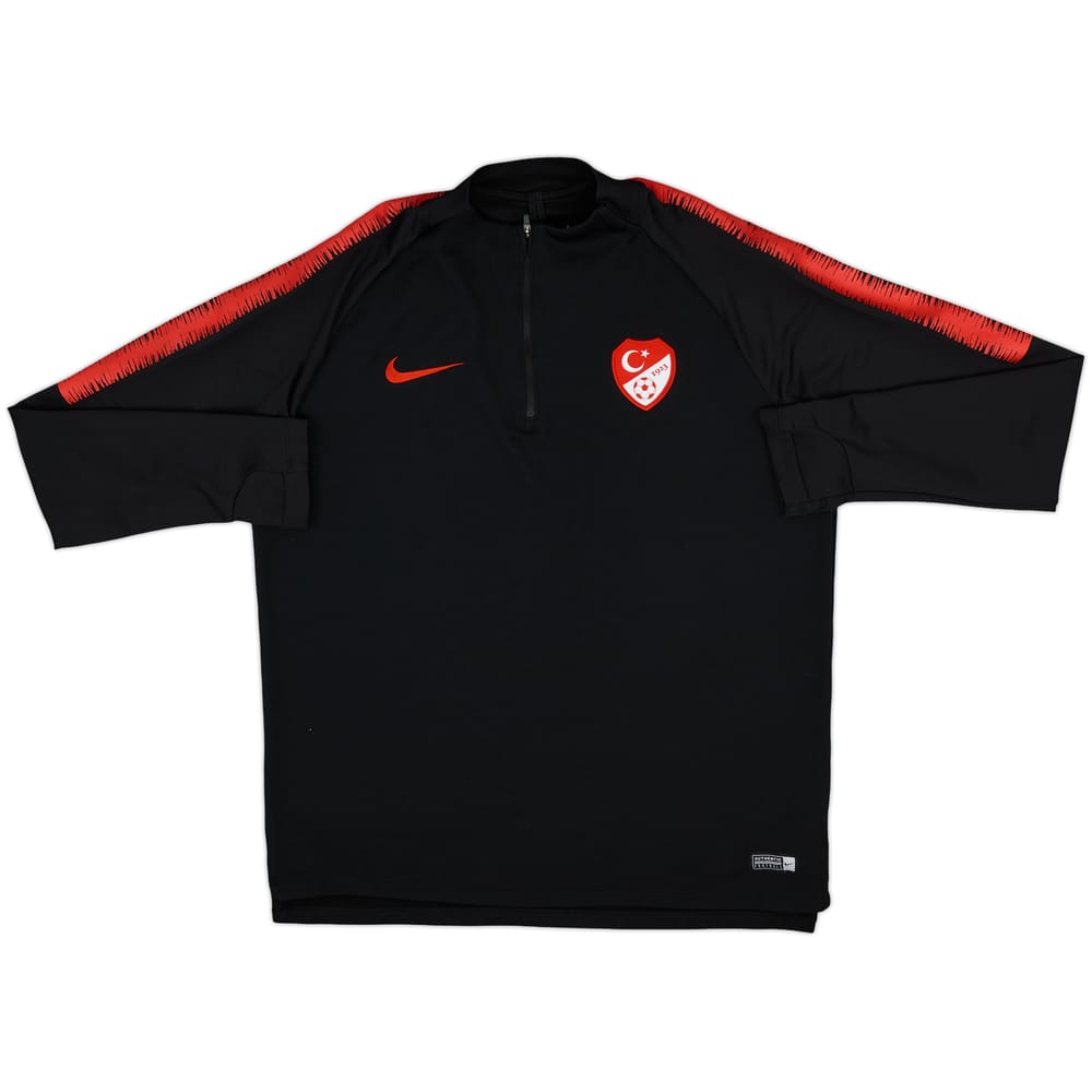2018-19 Turkey Nike 1/4 Zip Drill Top - 10/10 - (L)
