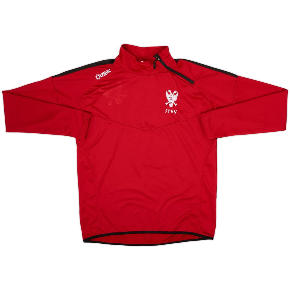 2017-18 Sint-Truidense Olympic 1/4 Zip Training Top - 8/10 - (L)
