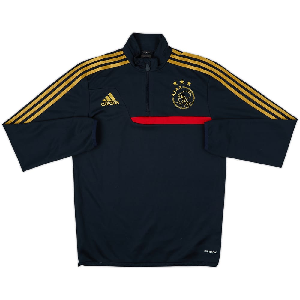 2013-14 Ajax adidas 1/4 Zip Drill Top - 9/10 - (S)