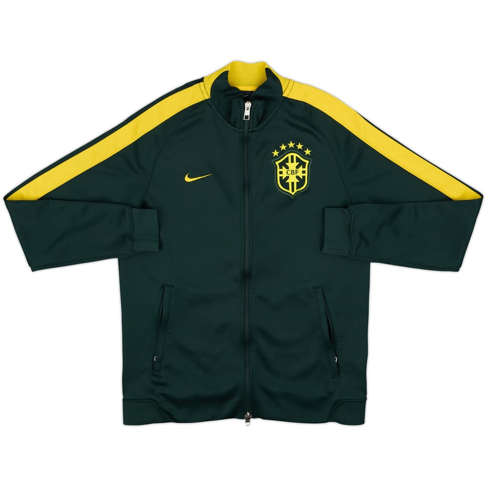 2014-15 Brazil Nike Track Jacket - 8/10 - (M)