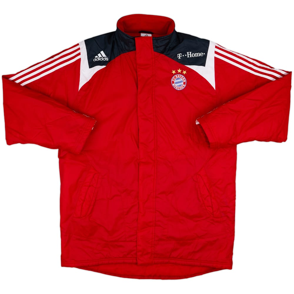 2007-08 Bayern Munich adidas Padded Bench Coat - 7/10 - (L)