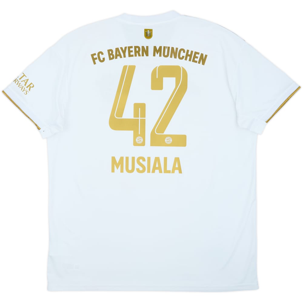 Camiseta de visitante del Bayern Munich 2022-23 Musiala #42 - 9/10 - (XL)