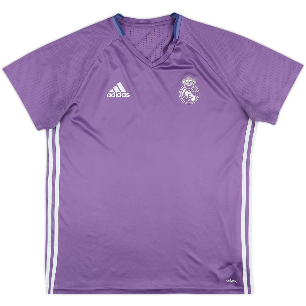2016-17 Real Madrid adizero Training Shirt - 8/10 - (L)