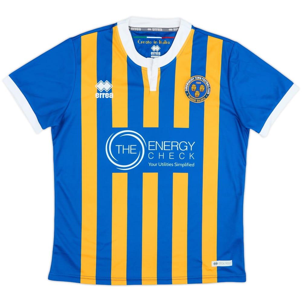 2018-19 Shrewsbury Home Shirt - 8/10 - (S)