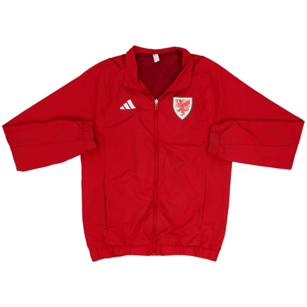 2022-23 Wales adidas Track Jacket - 7/10 - (S)