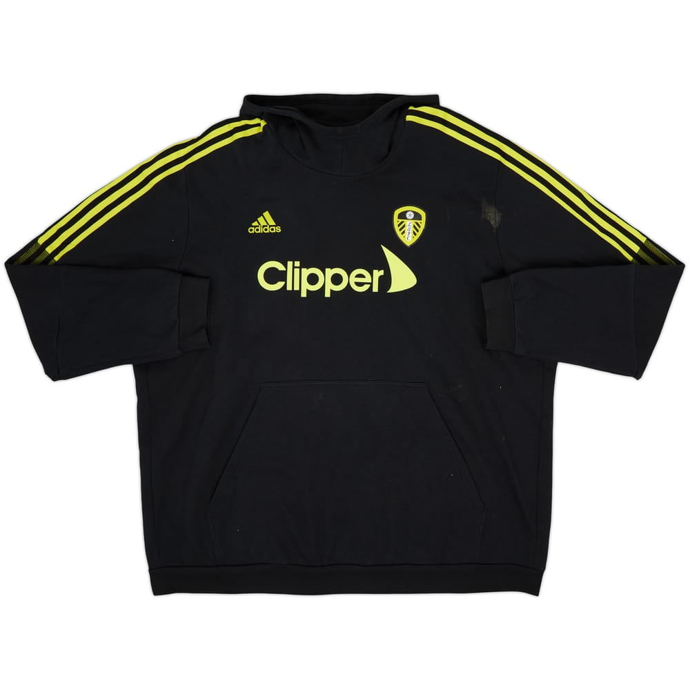 2021-22 Leeds Hooded adidas Hooded Sweat Top - 6/10 - (3XL)