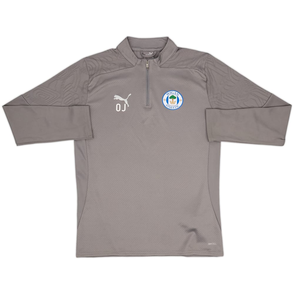 2023-24 Wigan Staff Issue Puma Training Top OJ - 7/10 - (S)