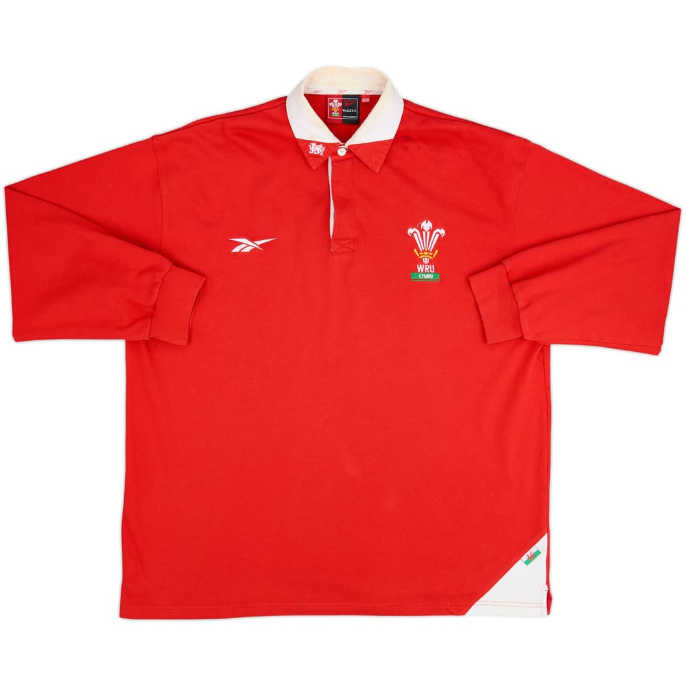 1998-00 Wales Rugby Home Shirt - 6/10 - (XL)
