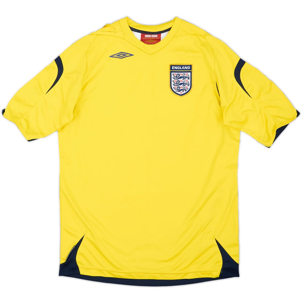 2006-08 England GK Shirt - 5/10 - (XL.Boys)
