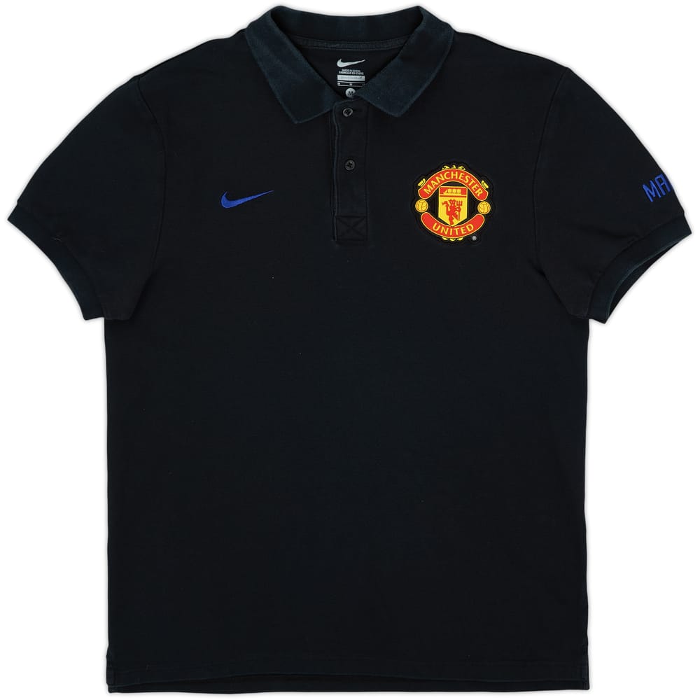2011-12 Manchester United Nike Polo Shirt - 8/10 - (M)
