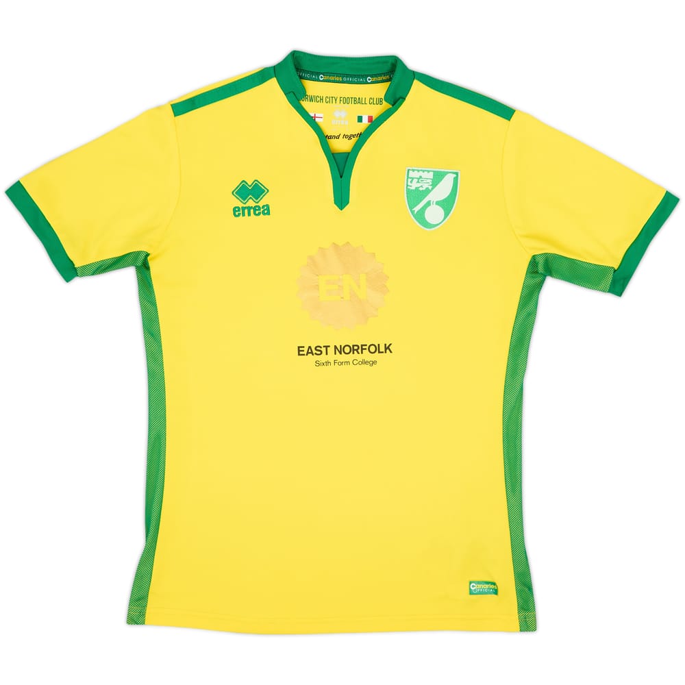 2016-17 Norwich Home Shirt #12 - 4/10 - (L)
