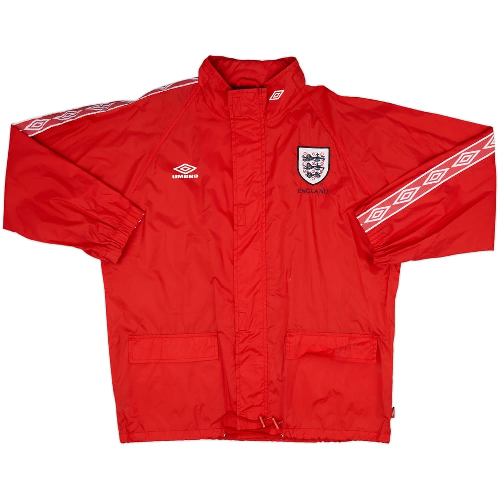 1998-00 England Umbro Hooded Rain Jacket - 6/10 - (M)