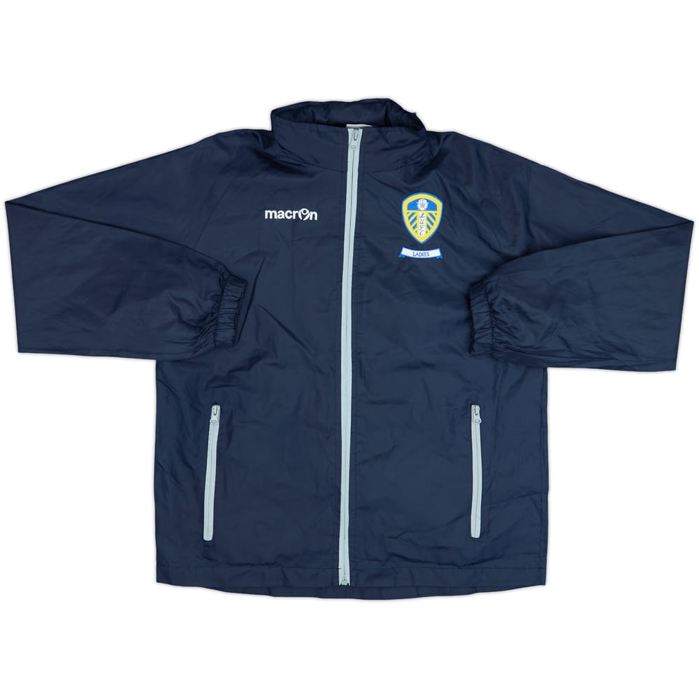 2010-11 Leeds United Women's Macron Hooded Rain Jacket - 10/10 - (S)