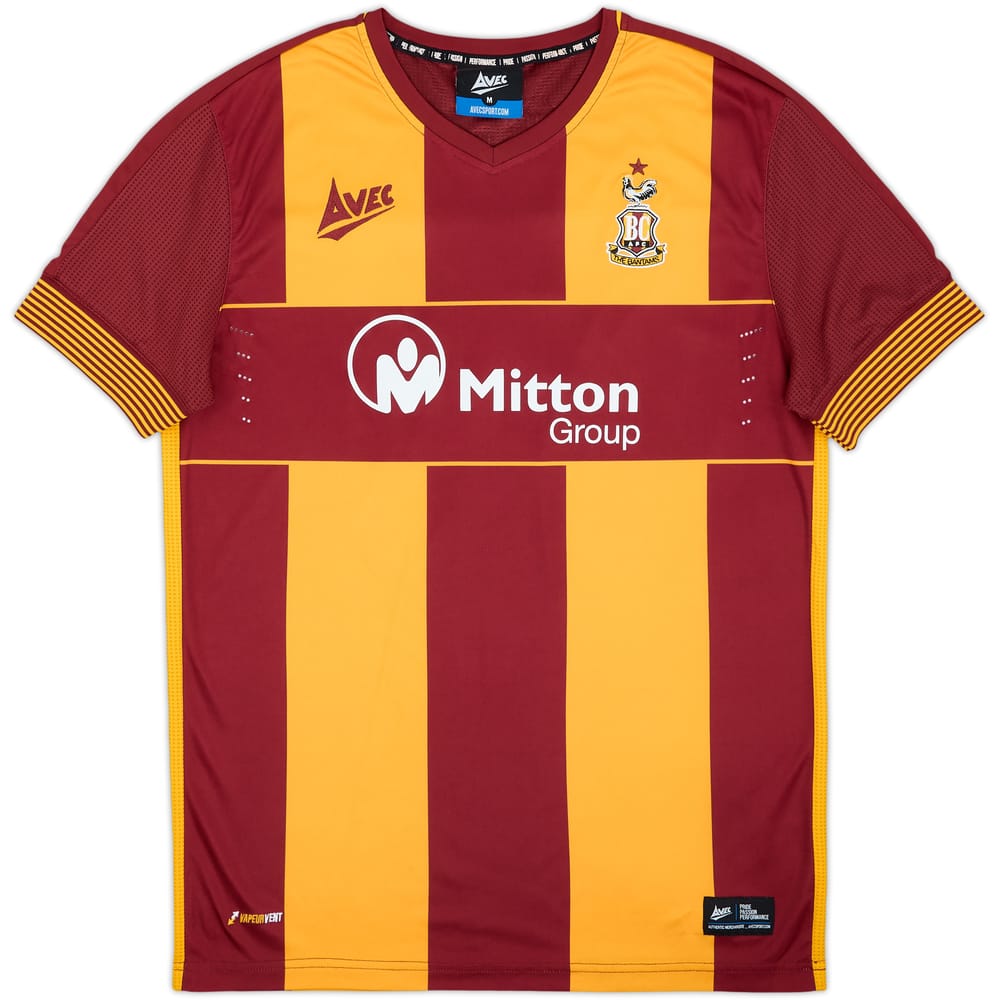 2017-18 Bradford City Youth Home Shirt #11 - 4/10 - (M)