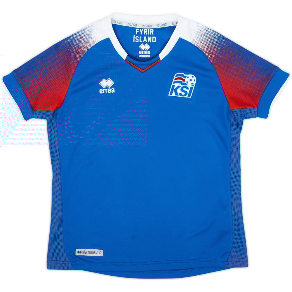 2018-19 Iceland Home Shirt - 8/10 - (XXS)