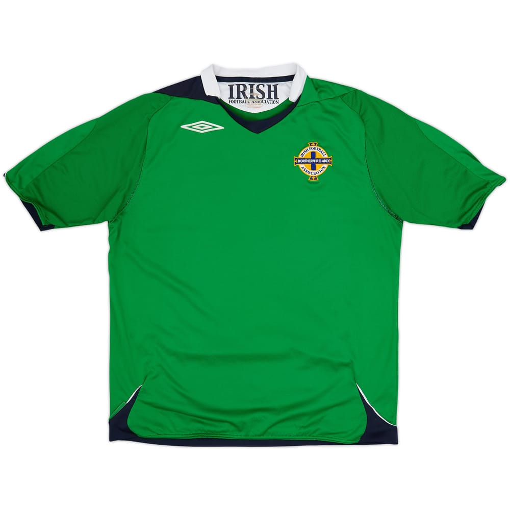 2006-08 Northern Ireland Home Shirt - 7/10 - (L)