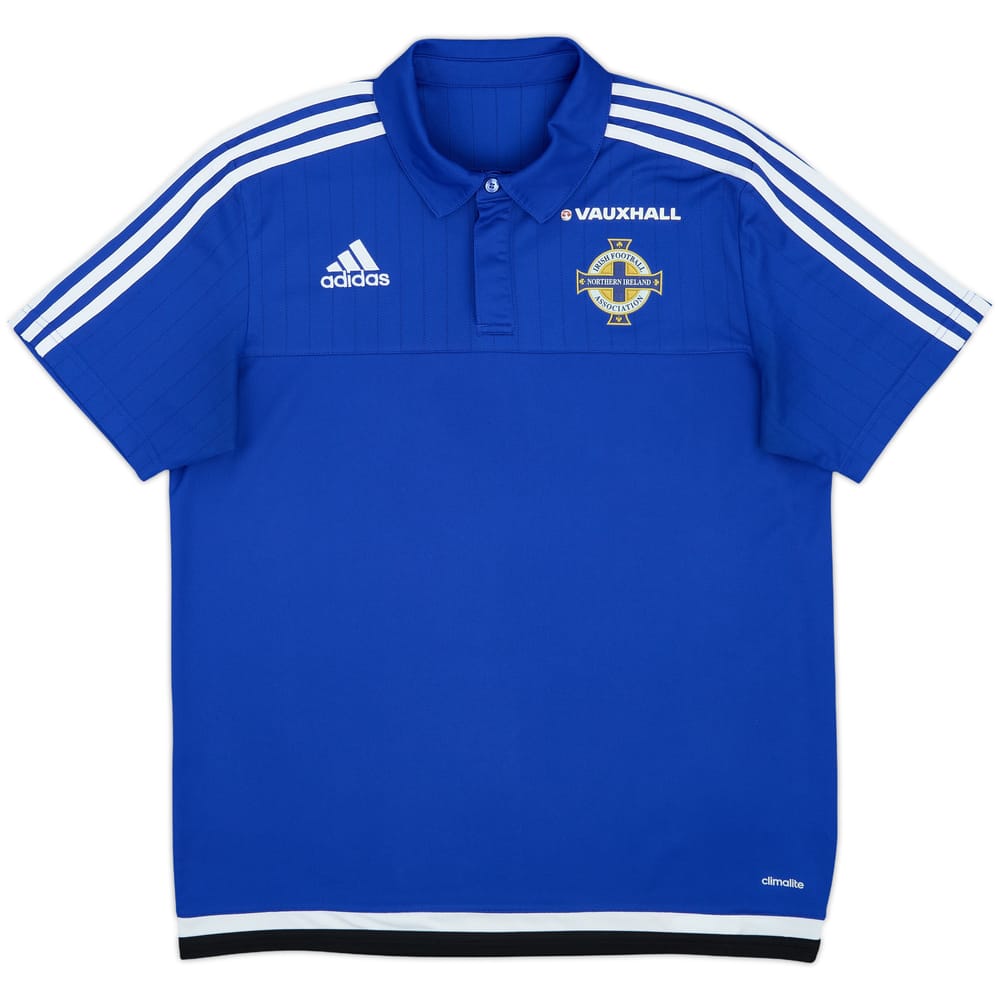 2016-17 Northern Ireland adidas Polo Shirt - 8/10 - (L)