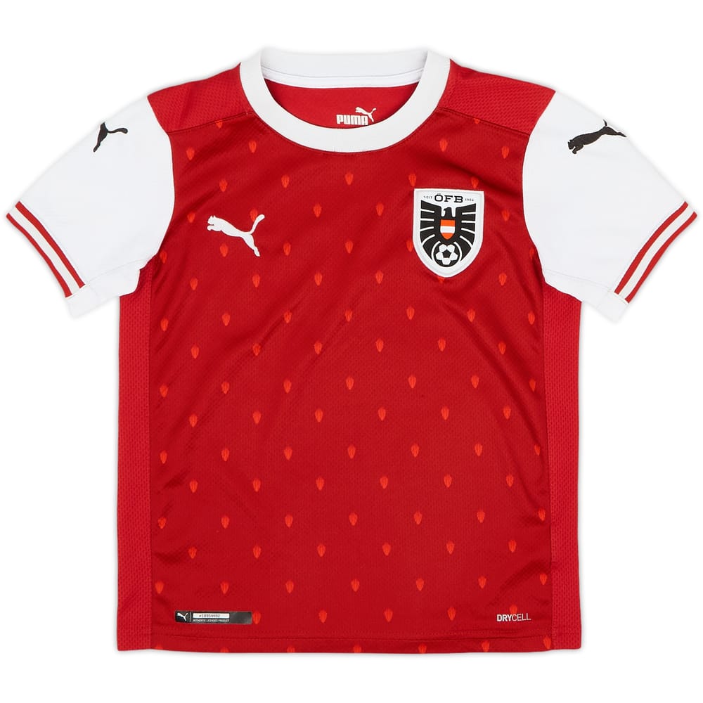 2020-22 Austria Home Shirt - 6/10 - (S.Boys)