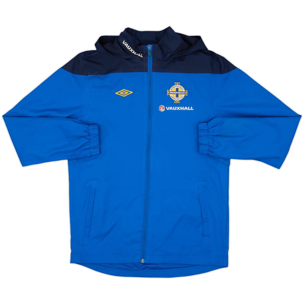 2008-10 Northern Ireland Umbro Hooded Rain Jacket - 6/10 - (XL.Boys)