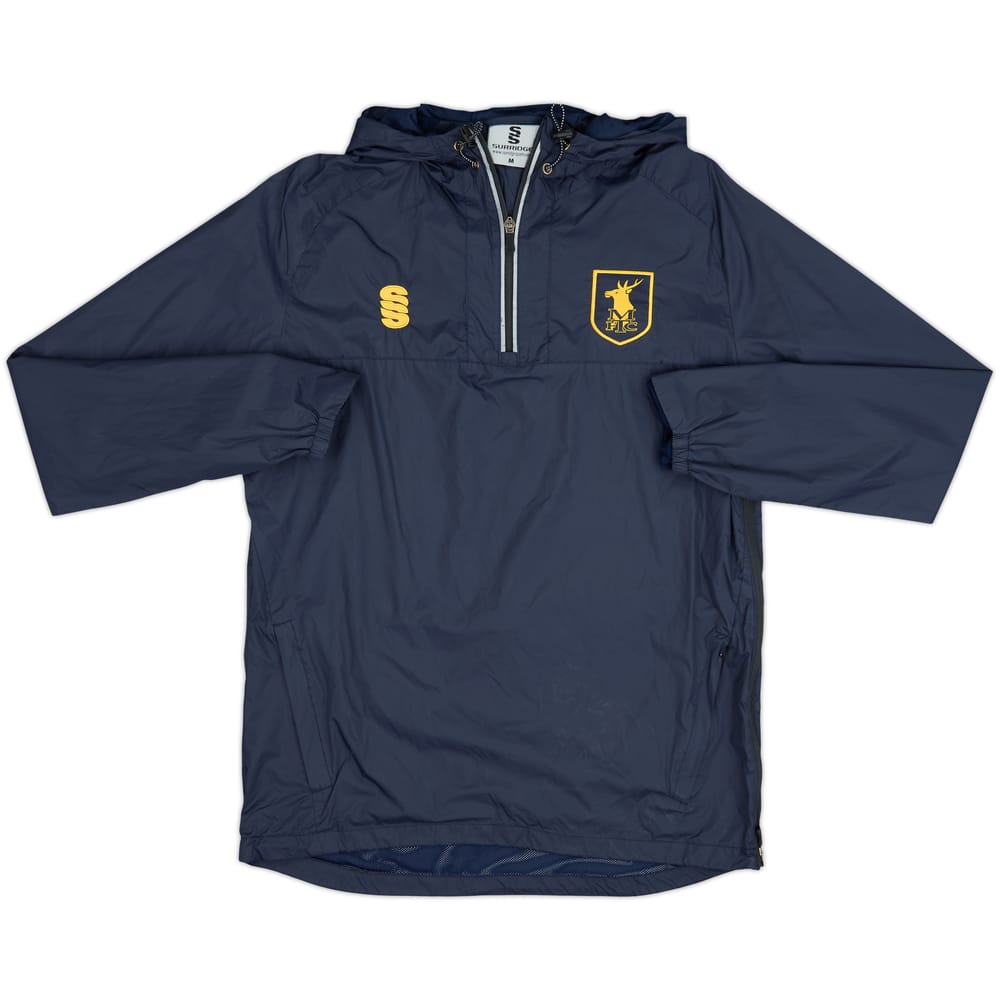 2022-23 Mansfield Town Surridge 1/4 Zip Hooded Rain Jacket - 8/10 - (M)