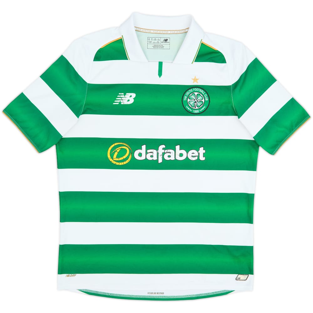 2016-17 Celtic Home Shirt - 5/10 - (M)