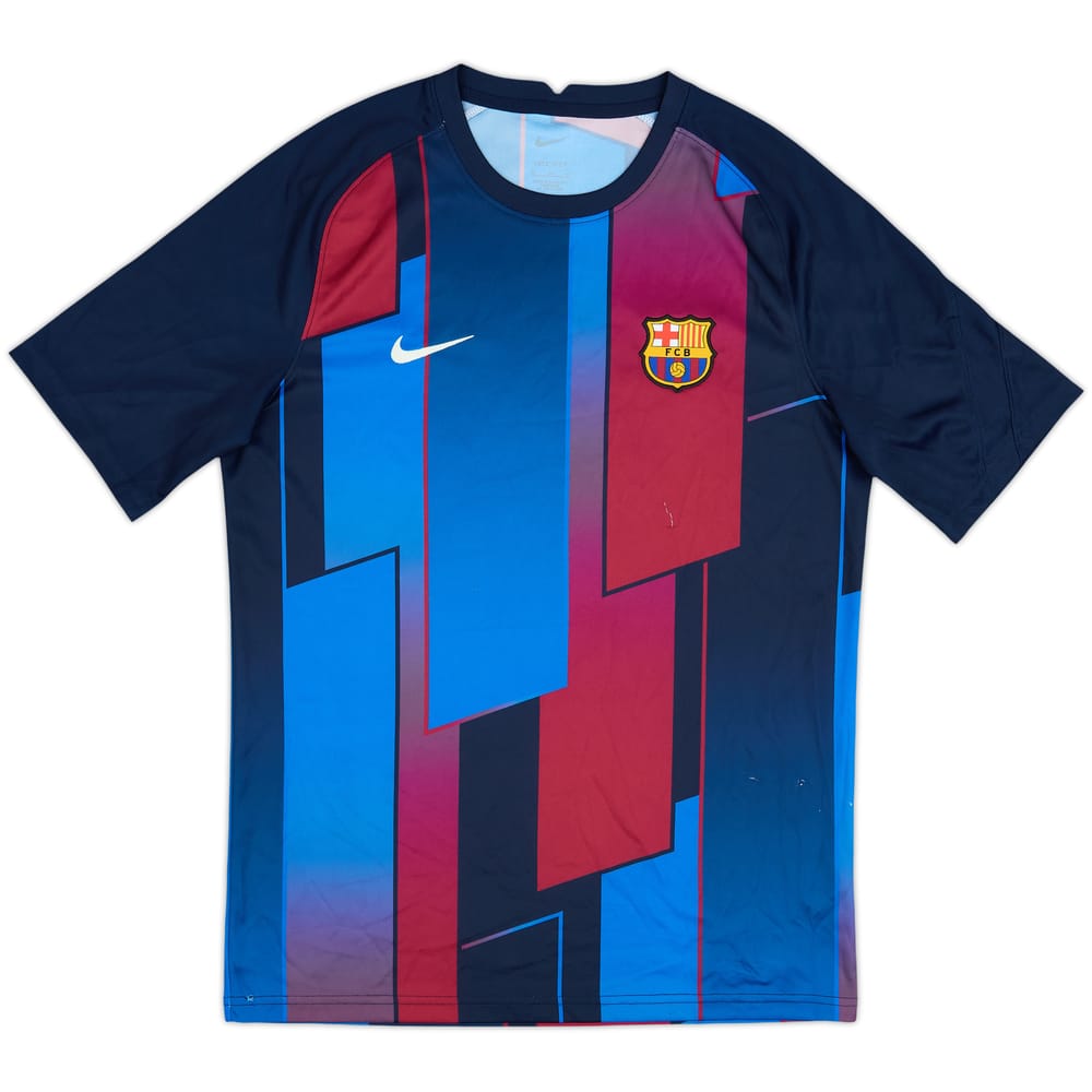 2021-22 Barcelona Nike Training Shirt - 6/10 - (M)