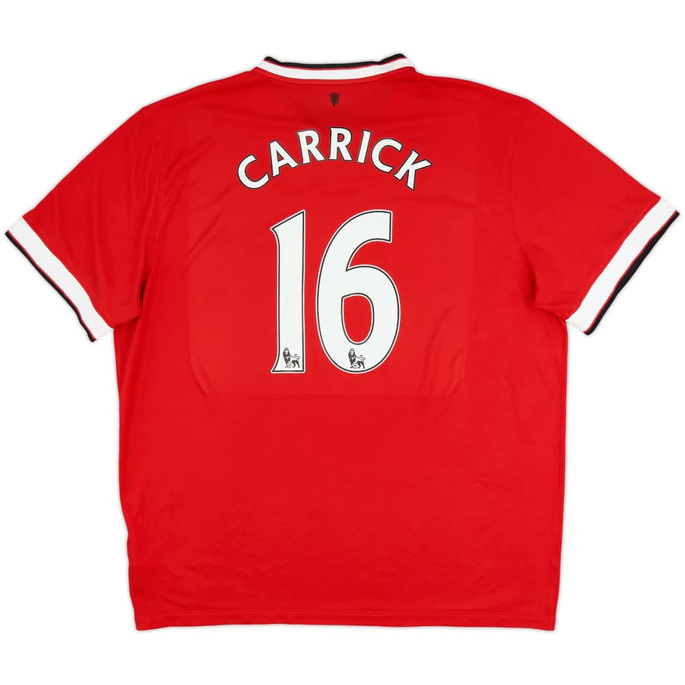 Camiseta de local del Manchester United 2014-15 Carrick #16 - 6/10 - (XXL)