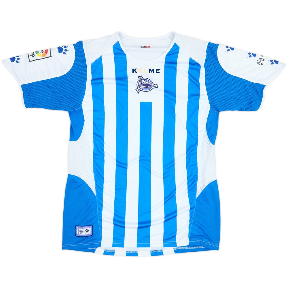 2006-07 Alaves Home Shirt - 5/10 - (XL)