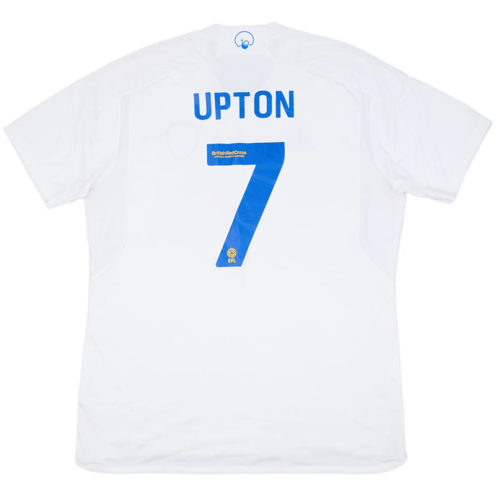 2023-24 Leeds United Home Shirt Upton #7 - 4/10 - (XL)