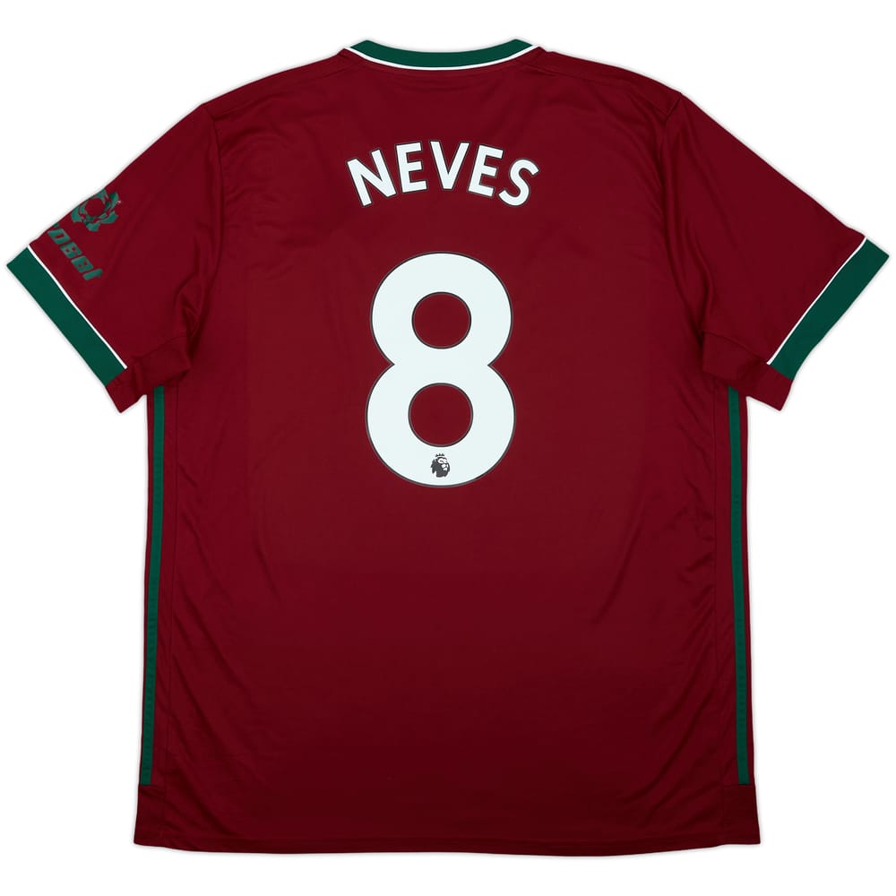 2020-21 Wolves Third Shirt Neves #8 - 8/10 - (XL)