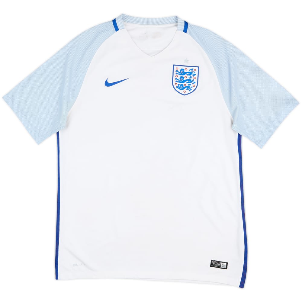 2016-17 England Home Shirt - 4/10 - (L)