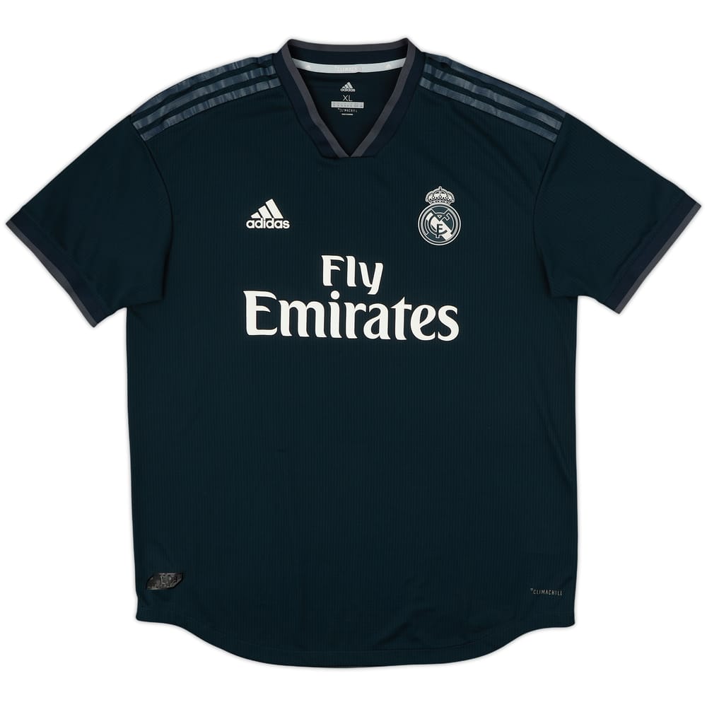 2018-19 Real Madrid Authentic Away Shirt - 5/10 - (XL)