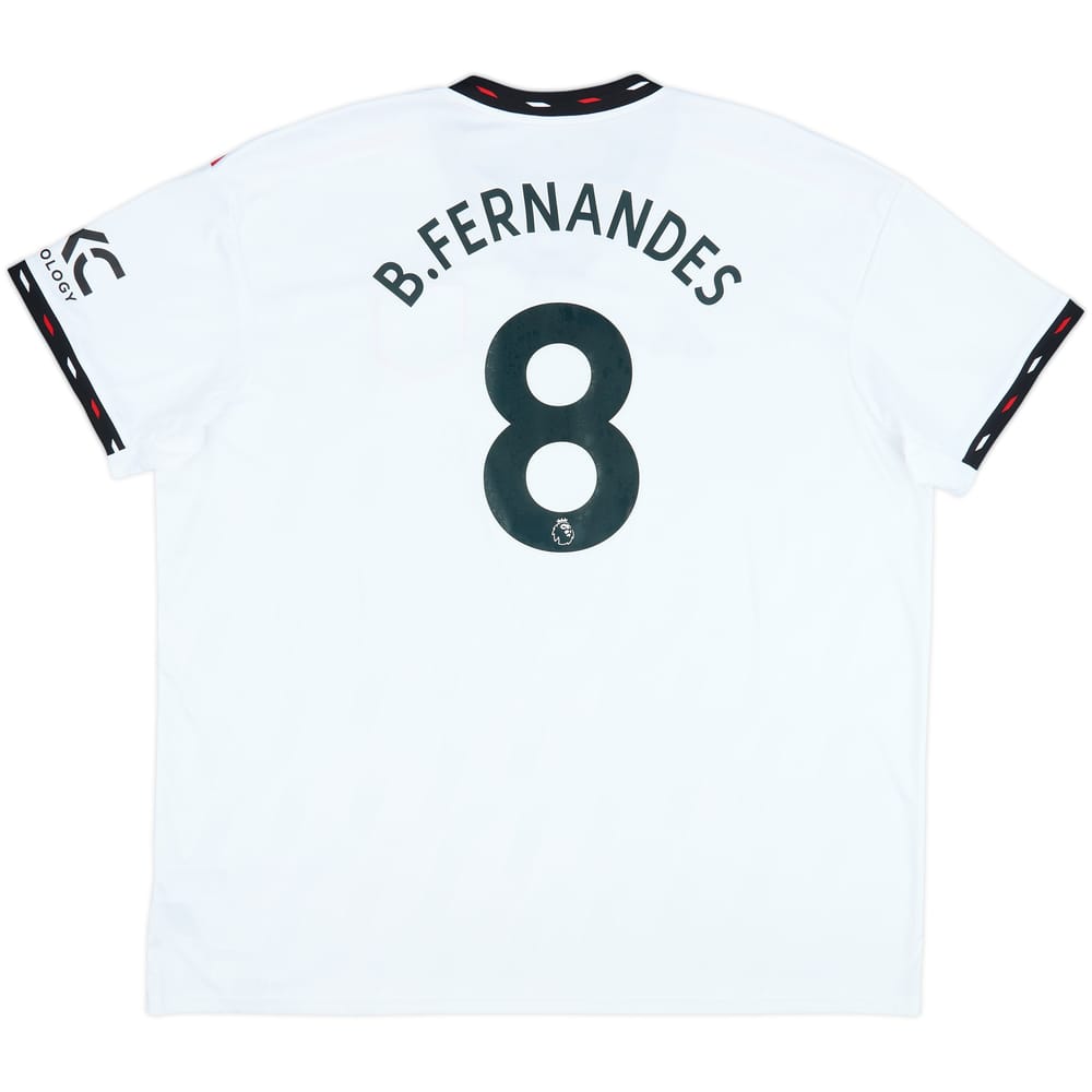 2022-23 Manchester United Away Shirt B.Fernandes #8 - 10/10 - (3XL)
