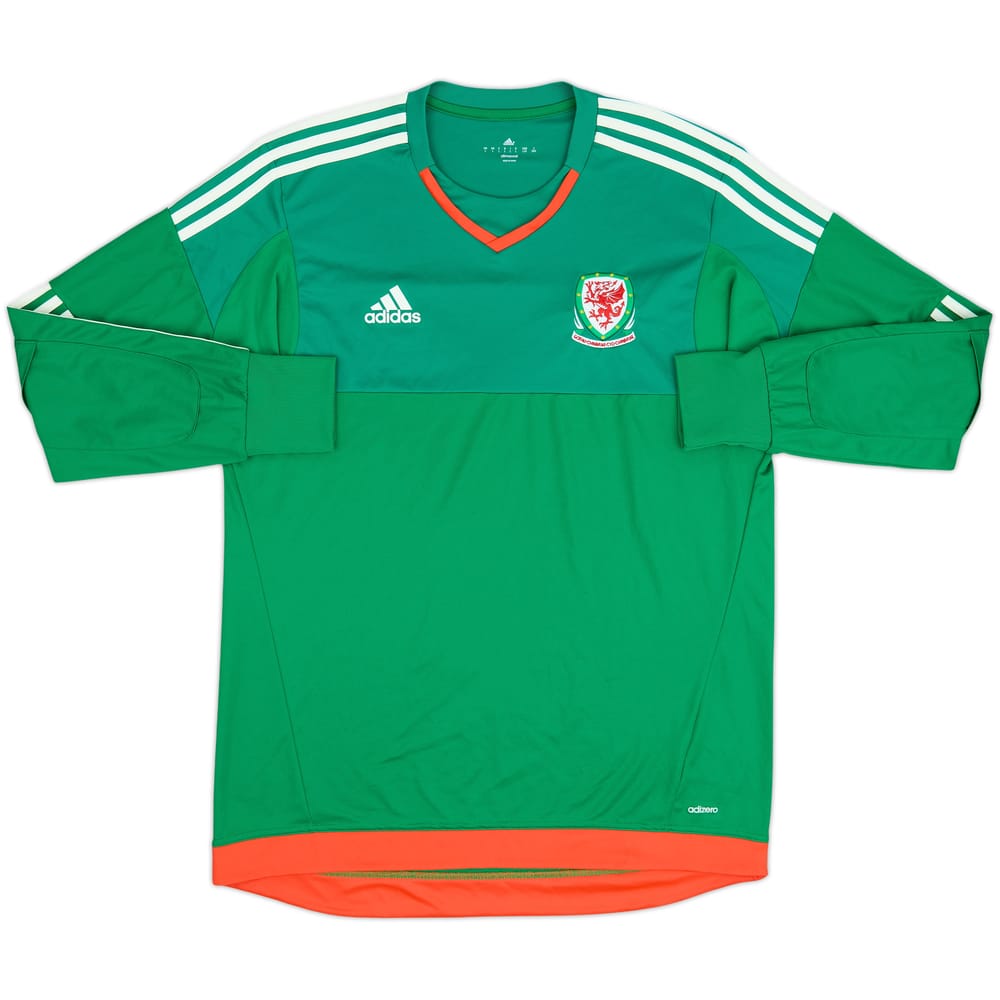 2016-17 Wales Authentic GK Shirt - 10/10 - (L)