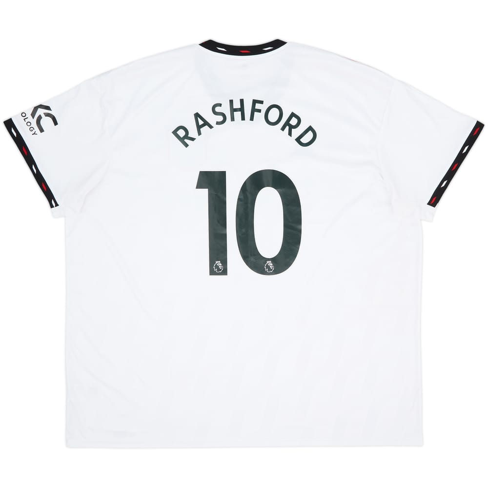 2022-23 Manchester United Away Shirt Rashford #10 - 8/10 - (4XL)