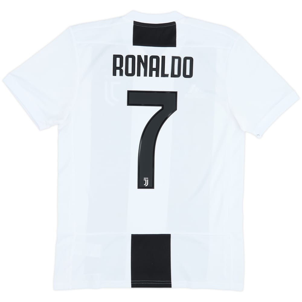 2018-19 Juventus Home Shirt Ronaldo #7 - 8/10 - (S)