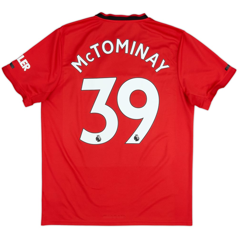 2019-20 Manchester United Home Shirt McTominay #39 - 6/10 - (L)