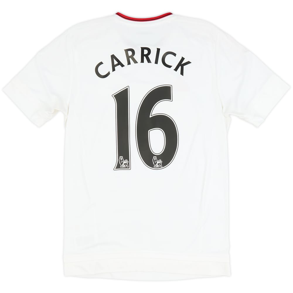 2015-16 Manchester United Away Shirt Carrick #16 - 6/10 - (S)
