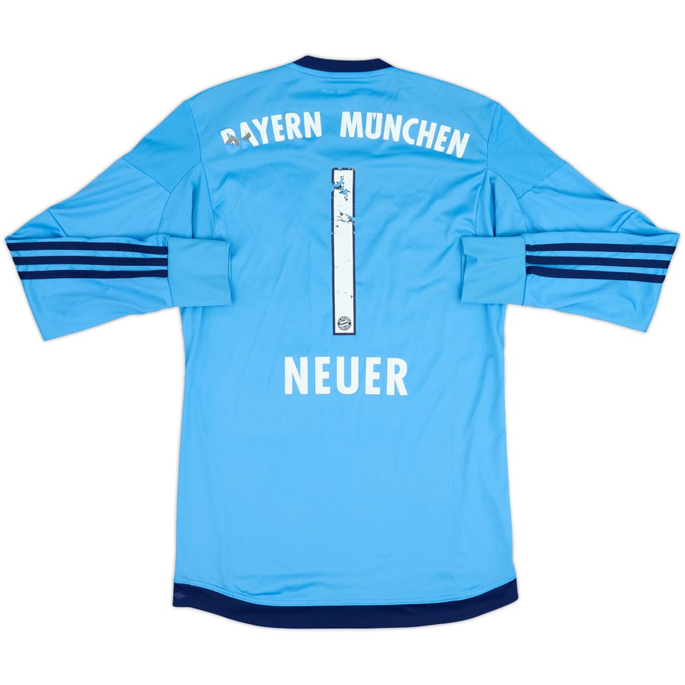2015-16 Bayern Munich GK Shirt Neuer #1 - 4/10 - (S)