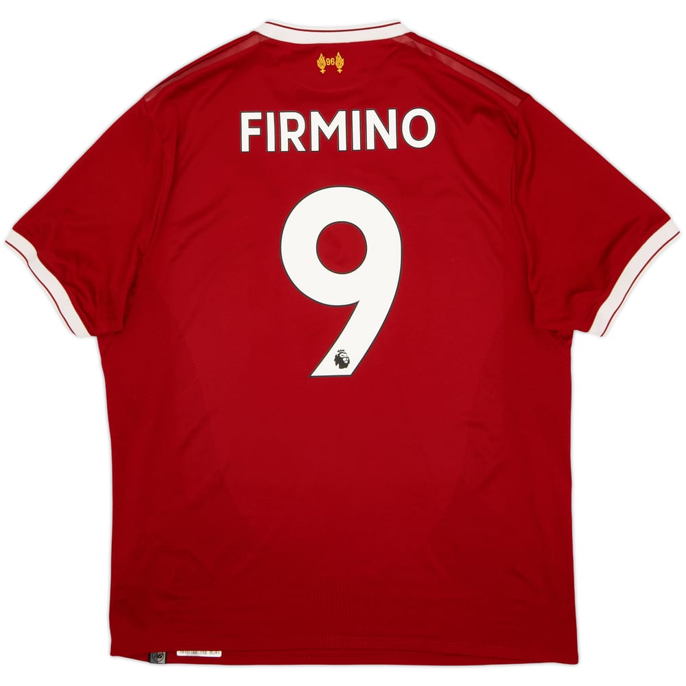 2017-18 Liverpool 125 Years Home Shirt Firmino #9 - 6/10 - (XL)