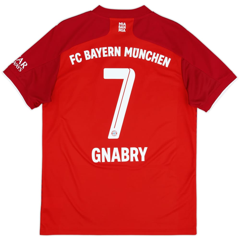 2021-22 Bayern Munich Home Shirt Gnabry #7 - 9/10 - (M)