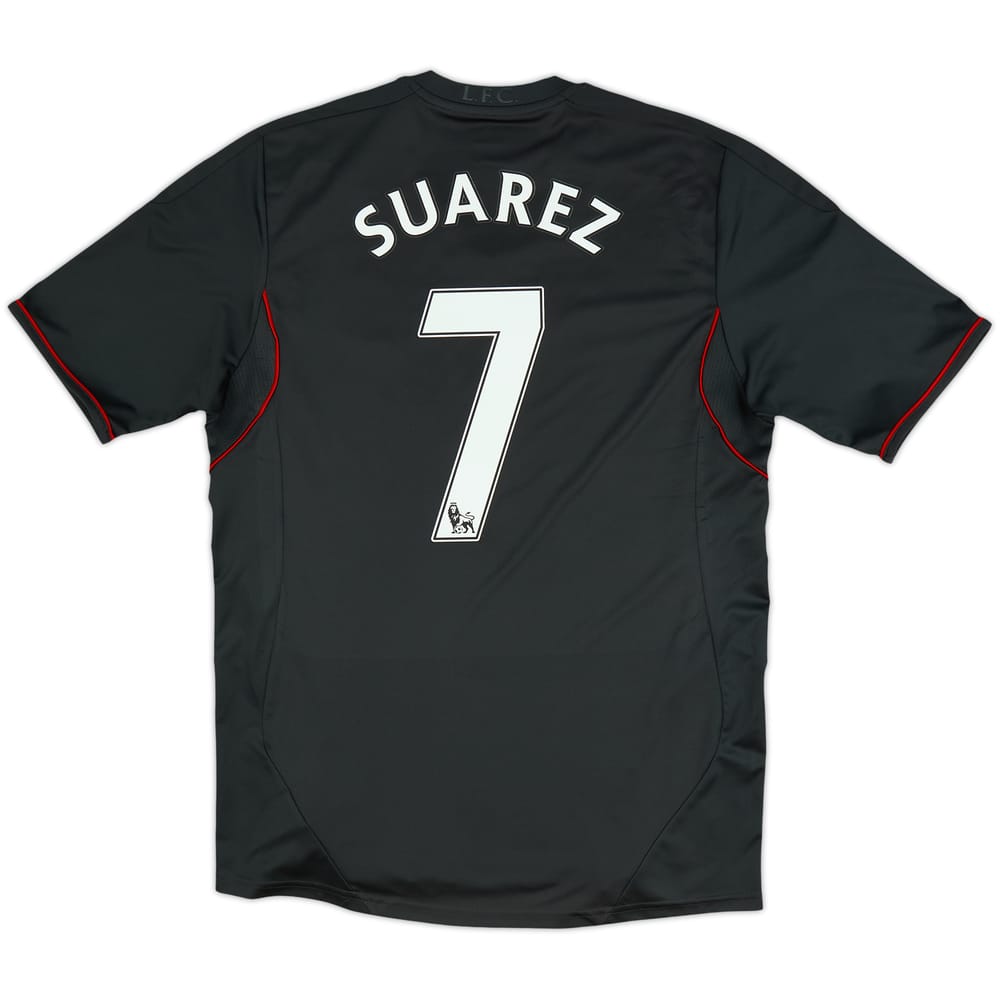 2011-12 Liverpool Away Shirt Suarez #7 - 6/10 - (M)