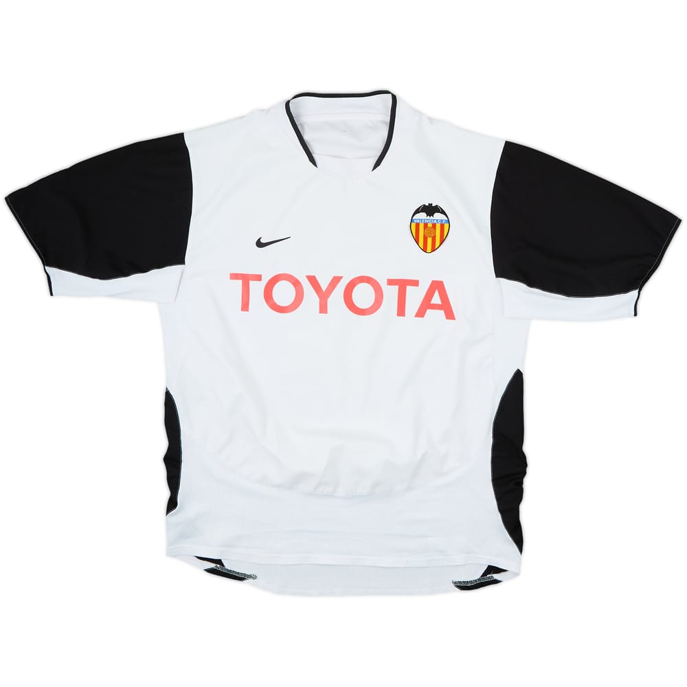 2003-04 Valencia Home Shirt - 6/10 - (XL)